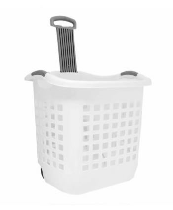 CARRITO TIPO CESTO PARA LAVANDERÍA | The Laundry Shop México