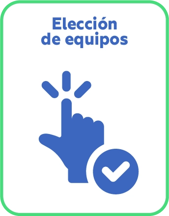 Elección de equipos